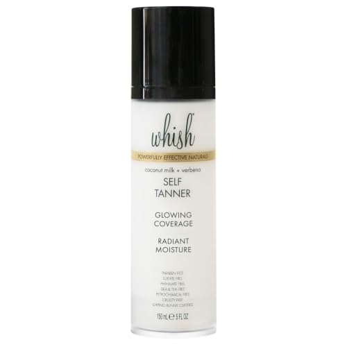 Whish Gradual Self Tanner Lotion with Aloe & Shea Butter - Coconut Milk & Verbena Variation