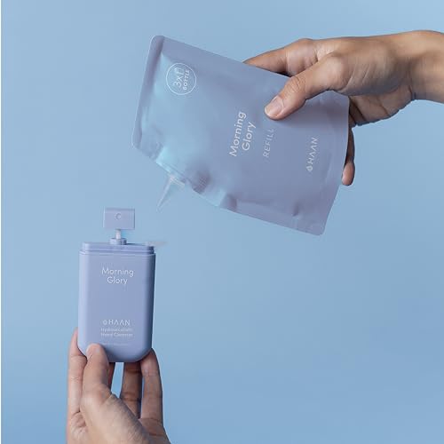HAAN Hydrating Hand Cleansing Sprays with Aloe Vera - Hydrating Cleansers for Fresh Hands - Moisturizes and Refreshes - Travel Size - 5 pc