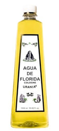 Urania Agua de Florida Cologne 1000ml - Citrus Floral Scent, Pack of 1