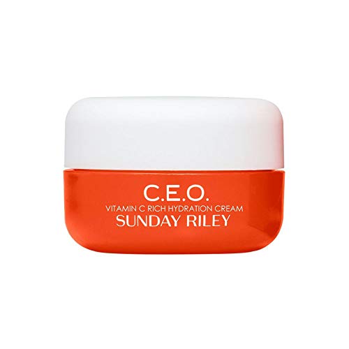 Sunday Riley C.E.O. Vitamin C Moisturizer 0.5 Fl Oz - Hydrating Face Cream