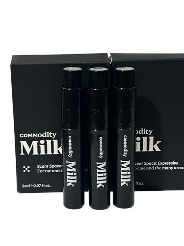 Unisex Perfume Set - Commodity Milk EDP Mini Vials 2ml, Pack of 3