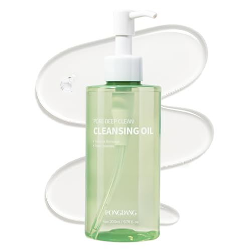 PONGDANG Pore Deep Clean Cleansing Oil 200ml | Makeup & Blackhead Remover | Korean Skin Care Oil Cleanser