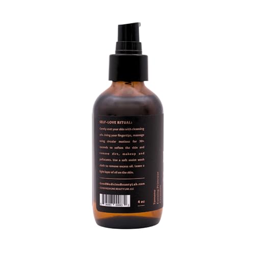 Rain Replenishing Oil Cleanser - Deeply Hydrating Oils - Wash, Clear, & Nourish your Face - Skincare for Women and Men (4 oz)