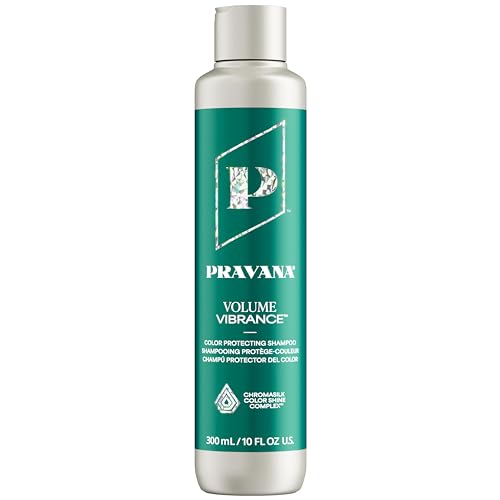 Pravana Volume Vibrance Shampoo 10 Fl Oz - Lightweight, Color-Safe Hair Care