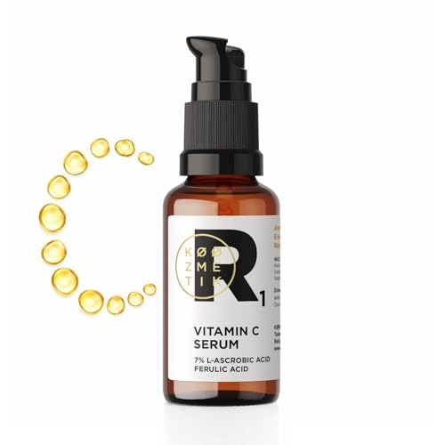Vitamin C Face Serum with Ferulic Acid - Brightening Anti-Aging Skin Care - R 1 Variant