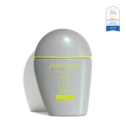 Shiseido Sports BB Cream SPF 50+ Medium - Water-Resistant Sunscreen 30mL