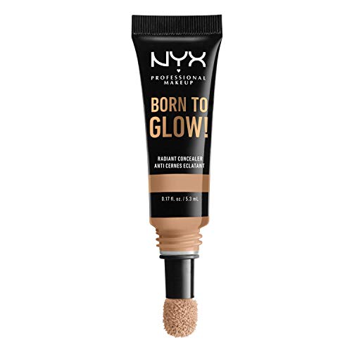 NYX PROFESSIONAL MAKEUP Born To Glow Radiant Concealer, Medium Coverage - Medium Olive