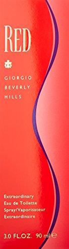 Giorgio Beverly Hills Red Eau De Toilette Spray for Women 3 Fl Oz