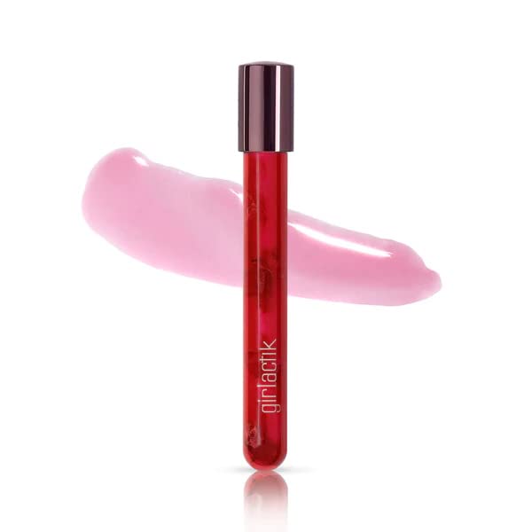 Lip Gloss with Rose Oil and Hydrating Oils - Natural Tint & Shine