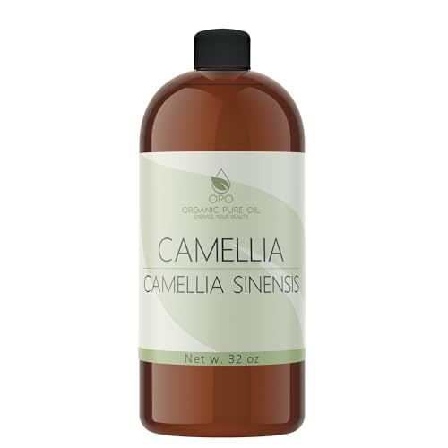 32 oz Camellia Seed Oil - Cold Pressed Unrefined Moisturizing Body & Hair Oil - Variation of THIS listing
