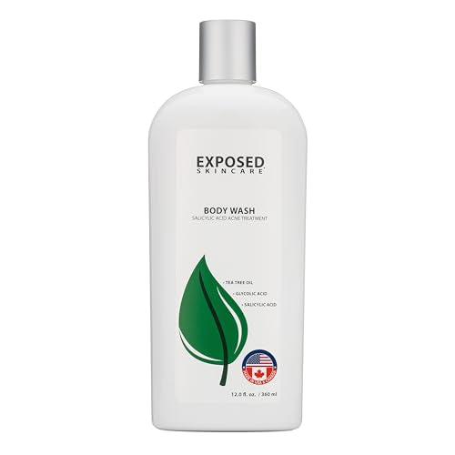Body Acne Wash with 0.5% Salicylic Acid for Clearer Skin - Gentle, Paraben-Free