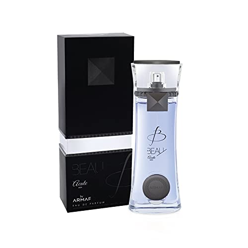 Armaf Beau Acute Men Edp Spray 3.4oz Long-Lasting Citrus Woody Fragrance