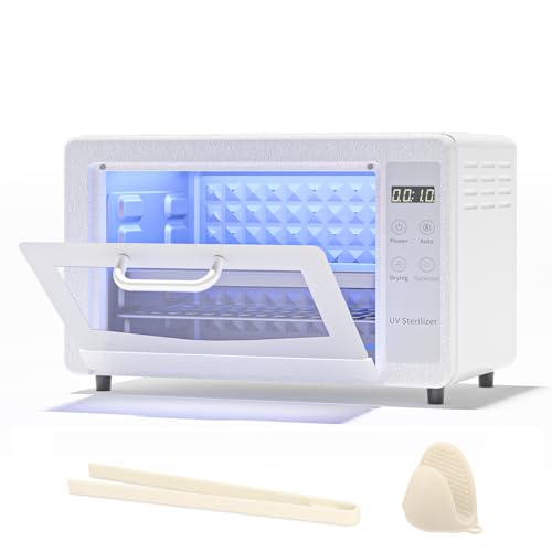 Yofuly 10L Large Capacity Hot Air Nail Tool Dryer Cabinet - White