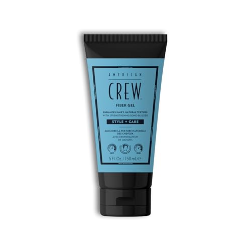 Men's Fiber Hair Gel - Medium Hold & Natural Finish, 5 Fl Oz (Pack of 1)