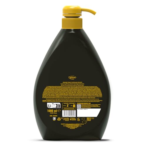 Dermomed Argan Oil Soap Cream 1000ml - Hydrating Natural Body Wash