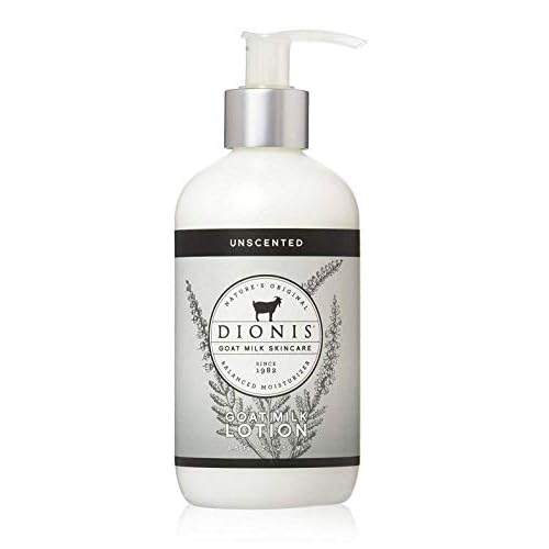 Dionis - Goat Milk Skincare Unscented Lotion (8.5 oz) & Hand and Body Cream (3.3oz) Bundle - Made in the USA - Cruelty-free and Paraben-free