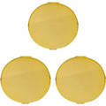 Stephanie Imports Set of 3 Double Sided Magnifying Compact Mirrors (Gold, Oval)