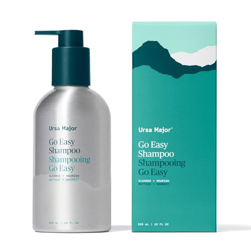 Natural Sulfate-Free Vegan Daily Shampoo 10 oz - Suitable for All Hair Types - Pack of 1
