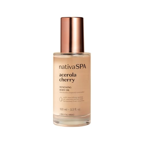 Nativa SPA Acerola Cherry Hydrating Body Oil, 3.38 oz