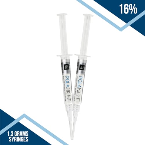 Gel Syringe Pack 8 Count 16% Carbamide Peroxide