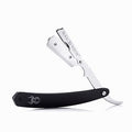 Black Widow Professional Straight Edge Razor Kit with 10 Blades ? Stainless Steel Barber Razor for Men¡¯s Shaving, Classic Barbero Shaver for Smooth, Precise, and Comfortable Shaves