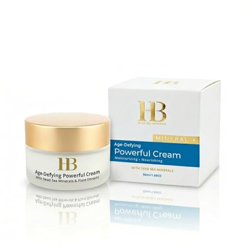 Anti-Aging Face Moisturizer with Dead Sea Minerals & Natural Oils for Women