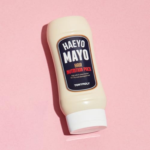 TONYMOLY Haeyo Mayo Hair Conditioner Mask ? Nourishing Hair Treatment with Egg Yolk & Shea Butter ? Deep Conditioning Mask for Dry, Damaged, Frizzy, or Brittle Hair