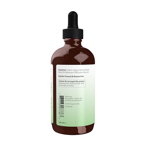 Organic Argan Oil 4 Fl Oz - Multi-Purpose Skin, Hair & Nail Moisturizer - Gold of Morocco