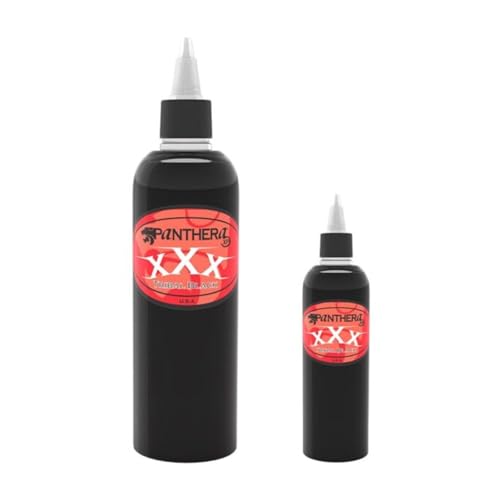 Tattoo Ink - XXX Tribal Black 5oz Bottle - Deep Velvety Black Ink for Tattoos
