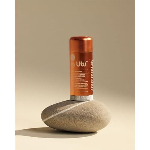 UTU - SPF50 Lightly Tinted Mineral Sunscreen Stick | Vitamin C+E, Jojoba + Sesame Oil | Reef Safe, Cruelty Free, Broad Spectrum (28 g | 1 oz)