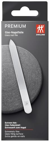 Glass Nail File 6 Inch Fine Grain Double Sided Nail Care Tool