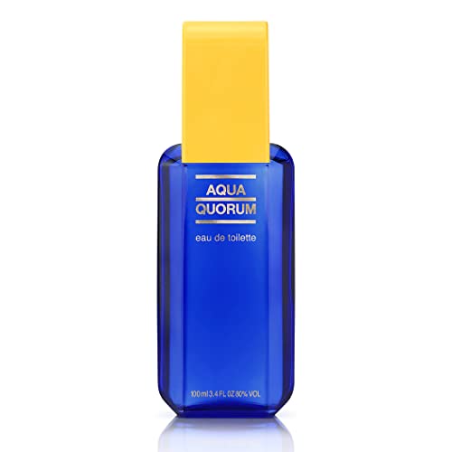 Men's Aqua Fragrance Spray 3.4 oz - Pack of 2, Refreshing Masculine Scent