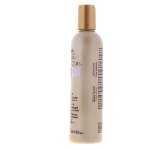 KeraCare Oil Moisturizer 8 oz - With Jojoba Oil & Sunflower Oil - Softens and Moisturizes Hair - No Oily Buildup - Hydrates Dry, Brittle Hair