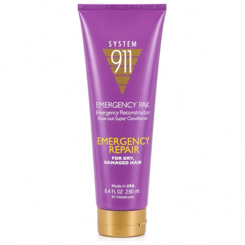 Hayashi System 911 Emergency Deep Conditioner 8.4 Fl Oz - Hair Repair & Moisturizer