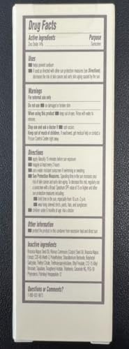 Mineral Sunscreen Stick SPF 50 with Peptides, Face & Body, 0.52 oz