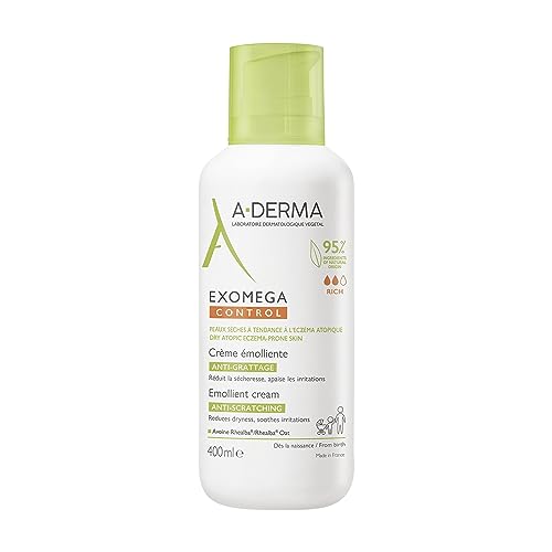 Aderma Exomega Emollient Cream 400ml for Sensitive Dry Skin