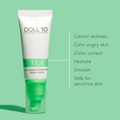 T.C.E This Corrects Everything Color Correcting Green Cream