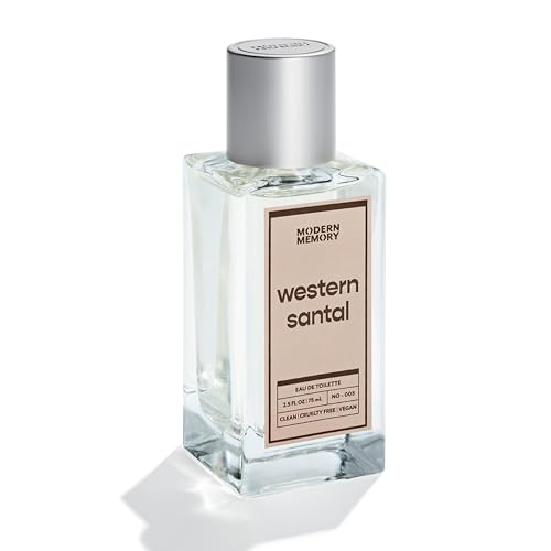 Western Santal Eau de Toilette for Men - Modern Memory, 2.5 Fl Oz, Spicy Cardamom & Sandalwood Fragrance - Variation: Western Santal