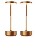 SAKRINGT 2 Pack Rechargeable LED Cordless Table Lamps Outdoor Indoor Waterproof