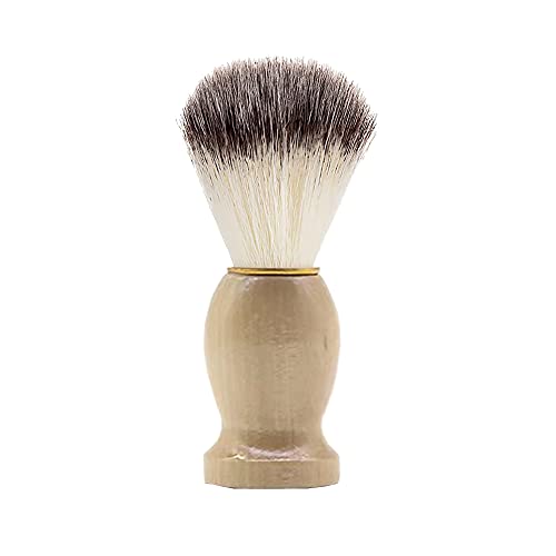 Men's Shaving Brush with Wood Handle Shave Brushes Shave Cream Brush for Men Hair Salon Tool