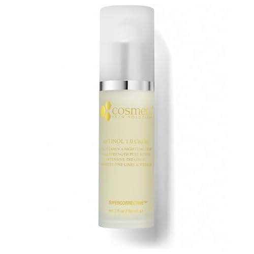 Retinol 1.0 Cr?me for Face and Neck, Anti Aging Retinol Moisturizer for Wrinkles and Fine Lines, Hydrating Night Cream with Vitamin A, E, B5, Hyaluronic Acid & Ceramides, 1 fl oz
