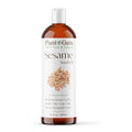 Plant Guru Sesame Seed Oil 16 fl. oz. ? Cold Pressed, 100% Pure & Natural Carrier for Skin, Face, Body, Hair, and Cooking. Great for DIY Creams, Lotions, and Lip Balms.