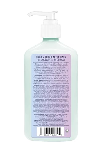 Brown Sugar After Dark Tan Extender + Tattoo Enhancer with Sea Salt 18 oz