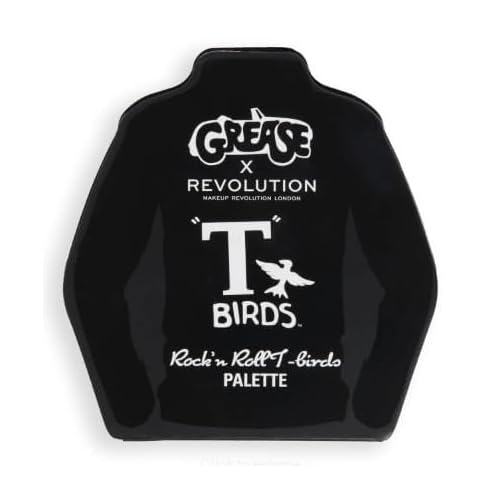 Revolution X Grease T Birds Rock'n Roll Shadow Palette 9 X 0.03 oz/1.0 g, smoky with matte