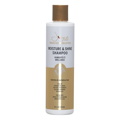 Joyce Giraud Miracle Elixir Moisture & Shine Shampoo 8oz - Hydrating, Color-Safe Hair Care