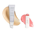Julep Radiant Glow Duo: So Awake Snail Mucin Complexion Booster Moisturizer + Face Primer & Skip The Brush Cream-to-Powder Blush Stick in Golden Guava Makeup & Skincare Set