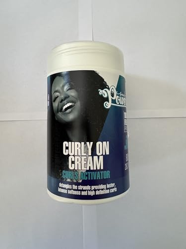 Curl Activator Cream for Coily Hair - Softness & Frizz Control - 28.2 oz