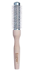 Olivia Garden EcoHair 1-Inch Bamboo Ceramic Blowout Hair Brush - Not Electrical, for Normal to Thick Hair