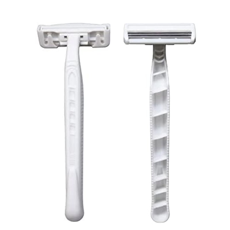 Hair Removal Crazors 3 Blades ? Disposable Razors for Men/Women's Grooming ? Single-Use Body & Face Shaver ? Raw-Material Earth+Skin Loving Travel-Size Toiletries ? 8-Pack by MyFriendly