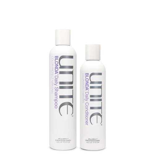 Unite Blonda Daily Shampoo & Purple Conditioner Set for Blonde & Highlighted Hair